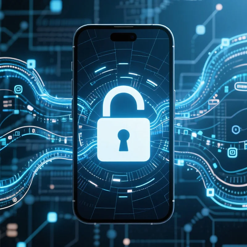 数据安全与隐私保护图标